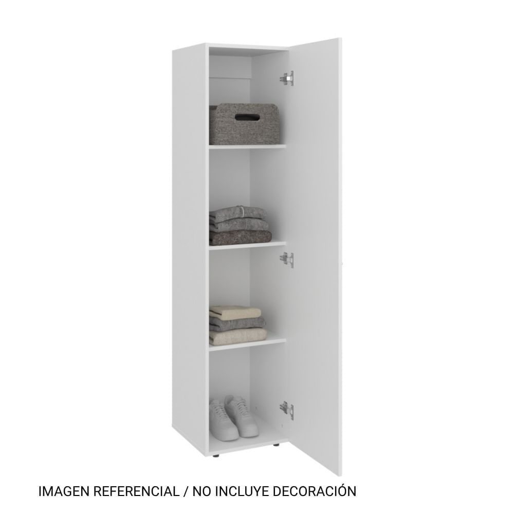 Ropero 1 Puerta Tuhome Dreams Blanco 170x40x40