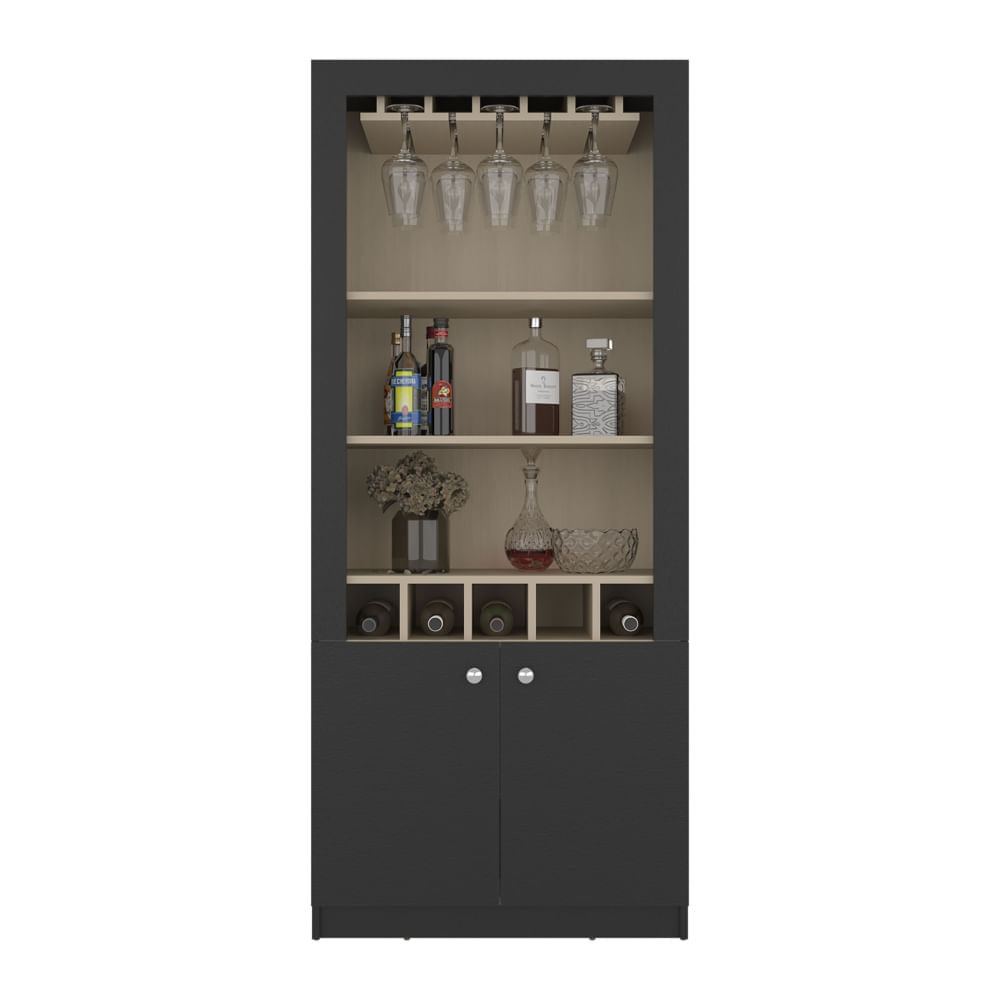 Bar 2 Puertas 5 Botelleros Bellagio Wengue y Cartagena Tuhome