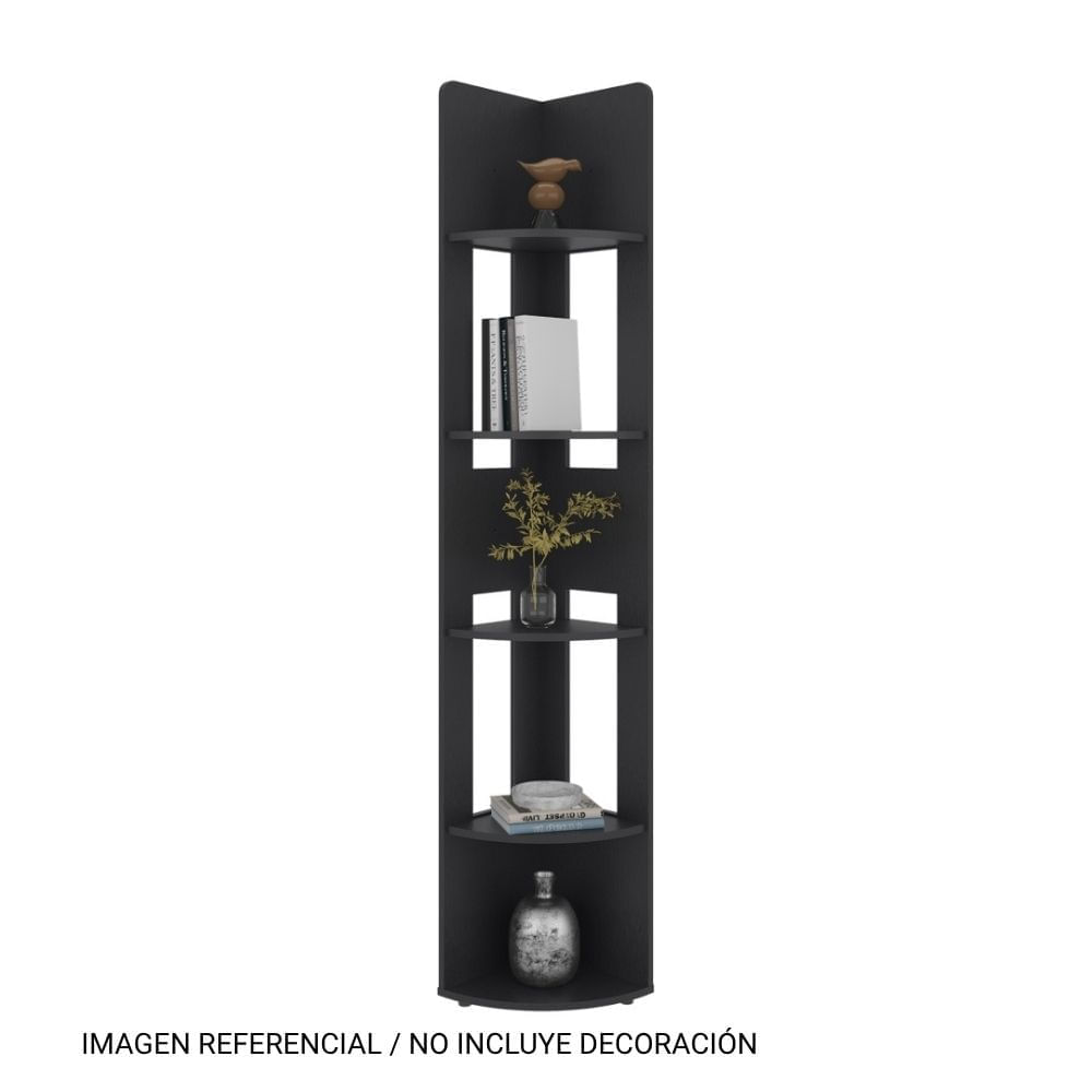 Estante Esquinero Home-e7 Wengue 180x30x30 Tuhome