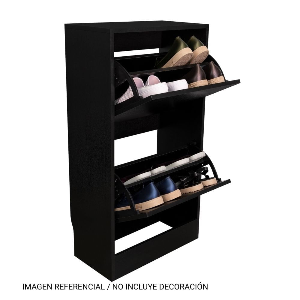 Zapatero Organizador Belton 2 Niveles Wengue Tuhome