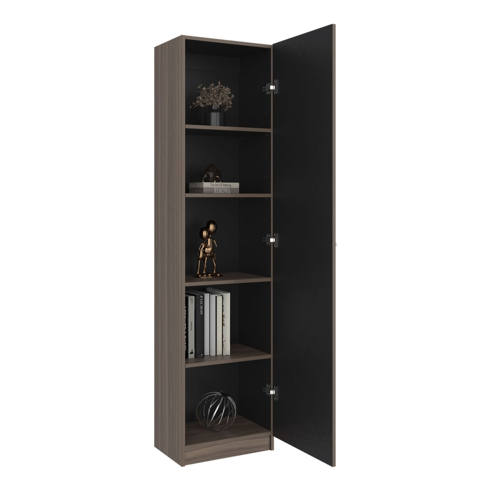 Estante 1 Puerta Home-e5 Avellana y Wengue Tuhome