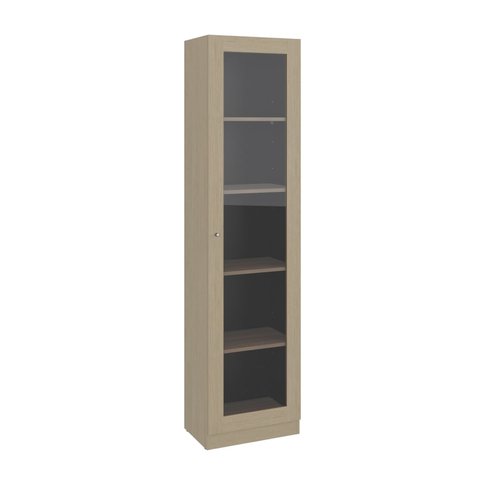 Estante Vitrina 1 Pta Home-e6 Cartagena y Wengue Tuhome