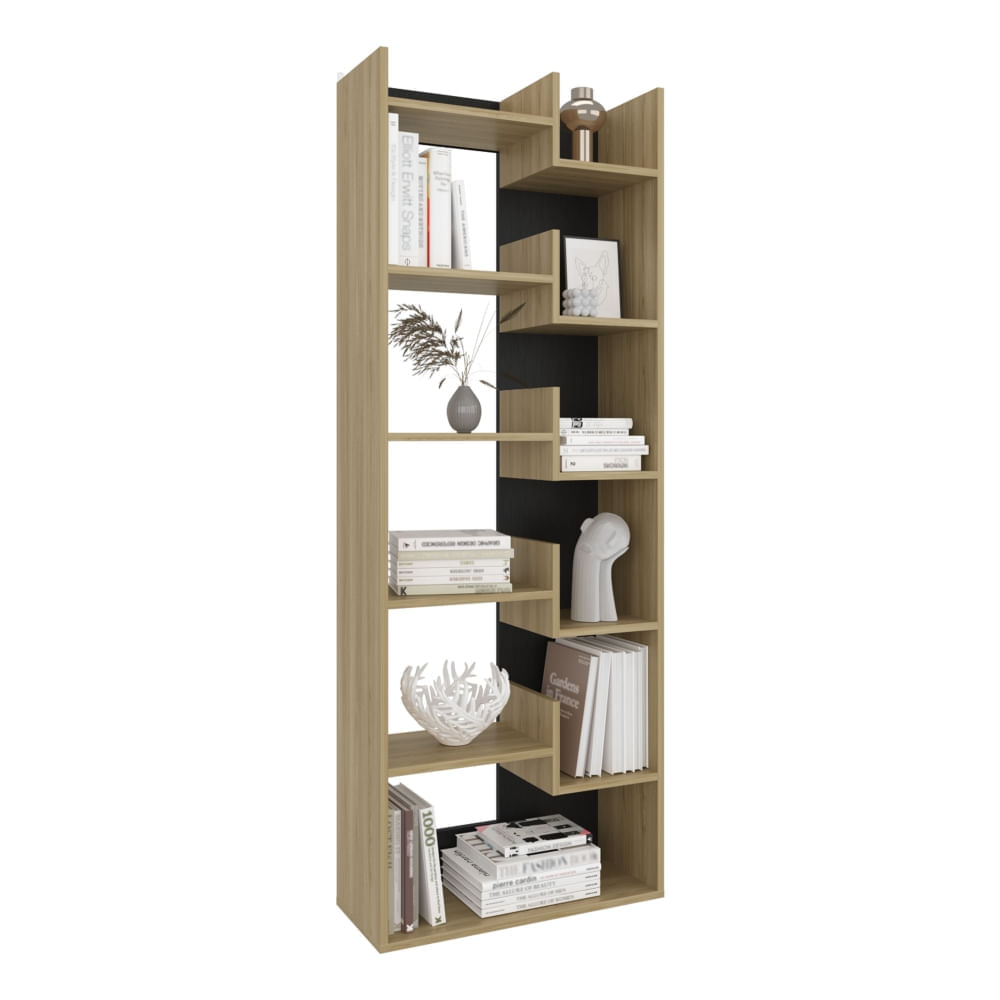 Biblioteca 6 Niveles Clover Fresno y Wengue Tuhome
