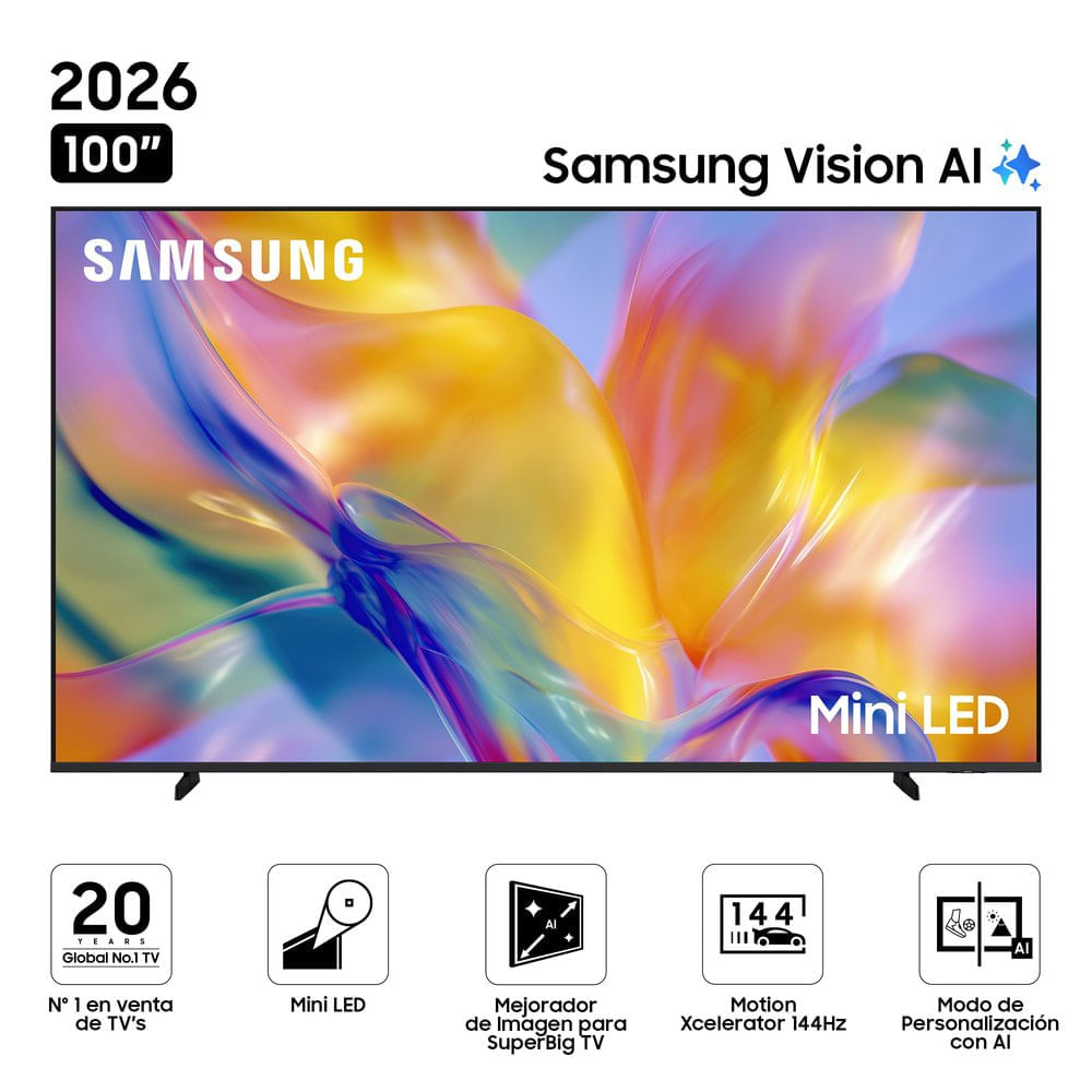 Televisor SAMSUNG Mini LED 100" UHD 4K Smart TV M90H Vision AI