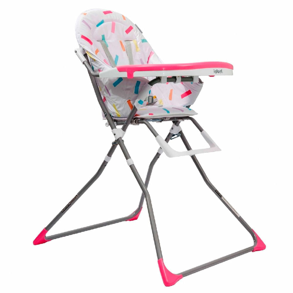 Silla de Comer para Bebé INFANTI New Candy 2G Color Rosado