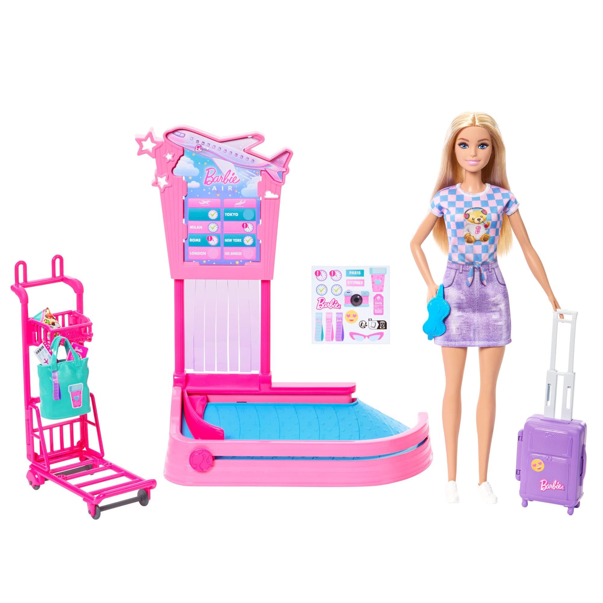 Set de Juego BARBIE Aventura de Viaje