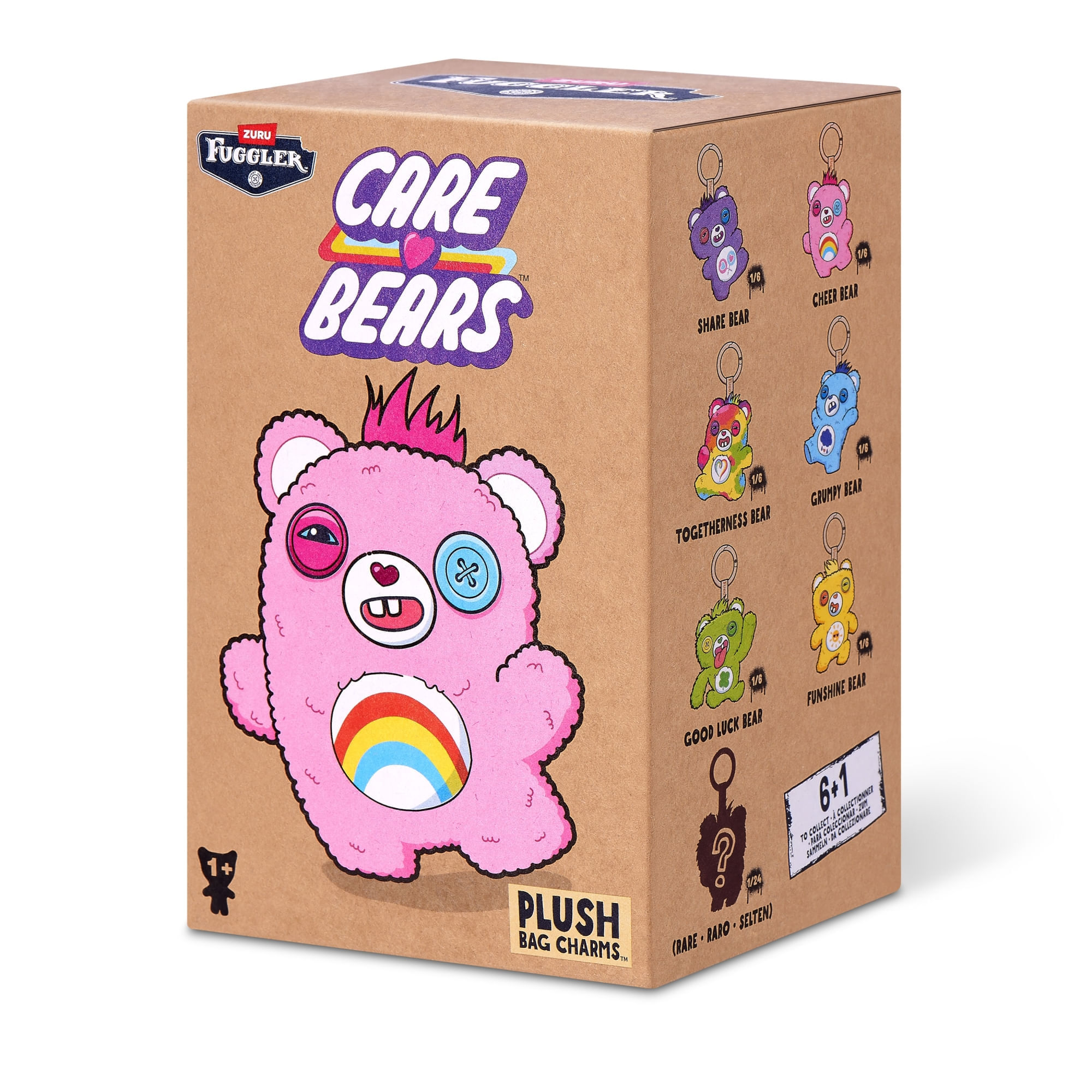 Llavero de Peluche FUGGLER Care Bears 12cm