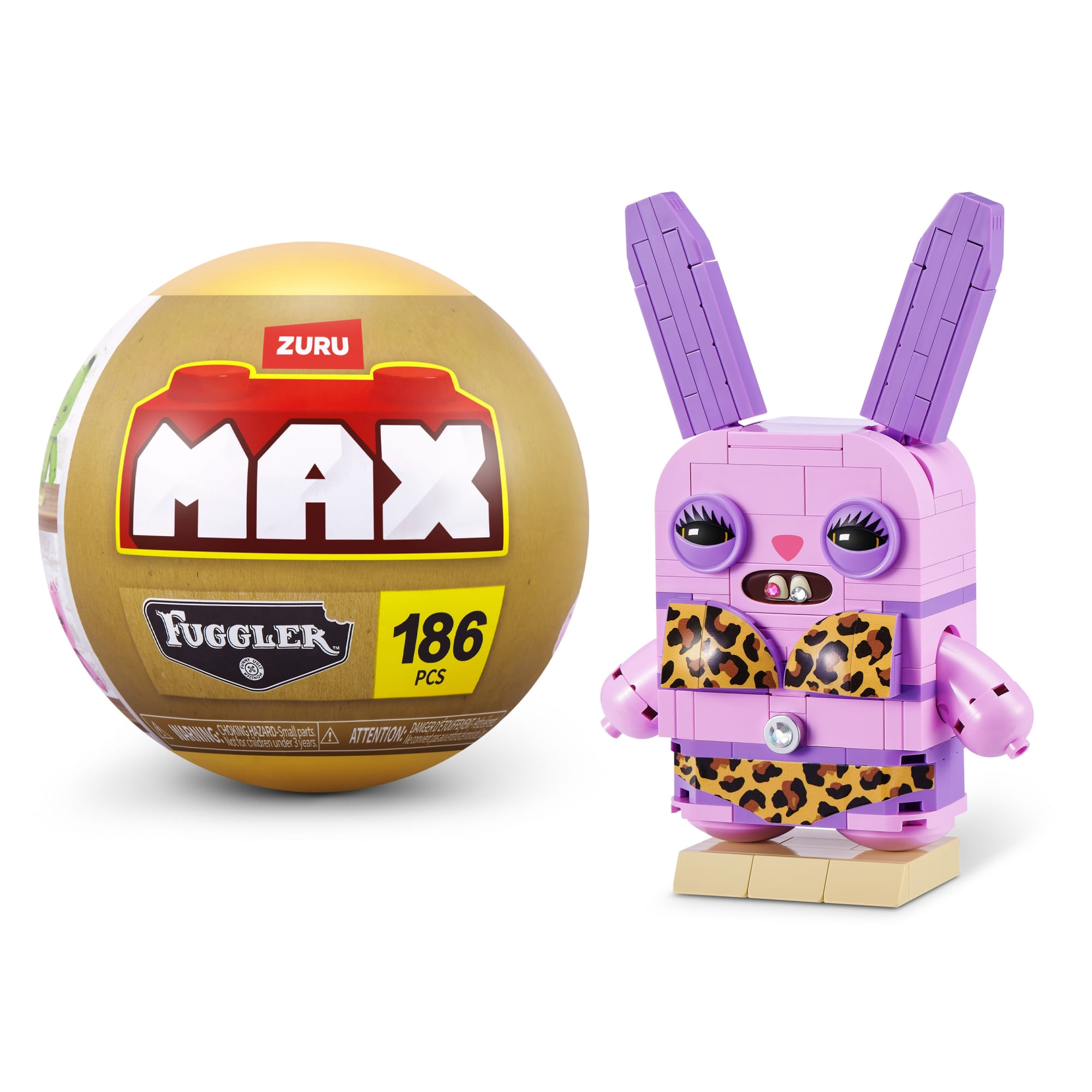 Cápsula Coleccionable Zuru MAX Fuggler 186 Piezas
