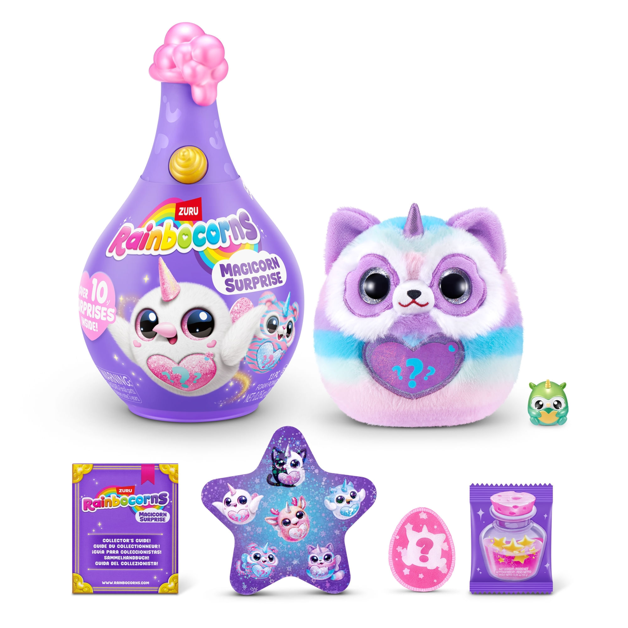 Peluche Sorpresa RAINBOCORNS Botella Mágica