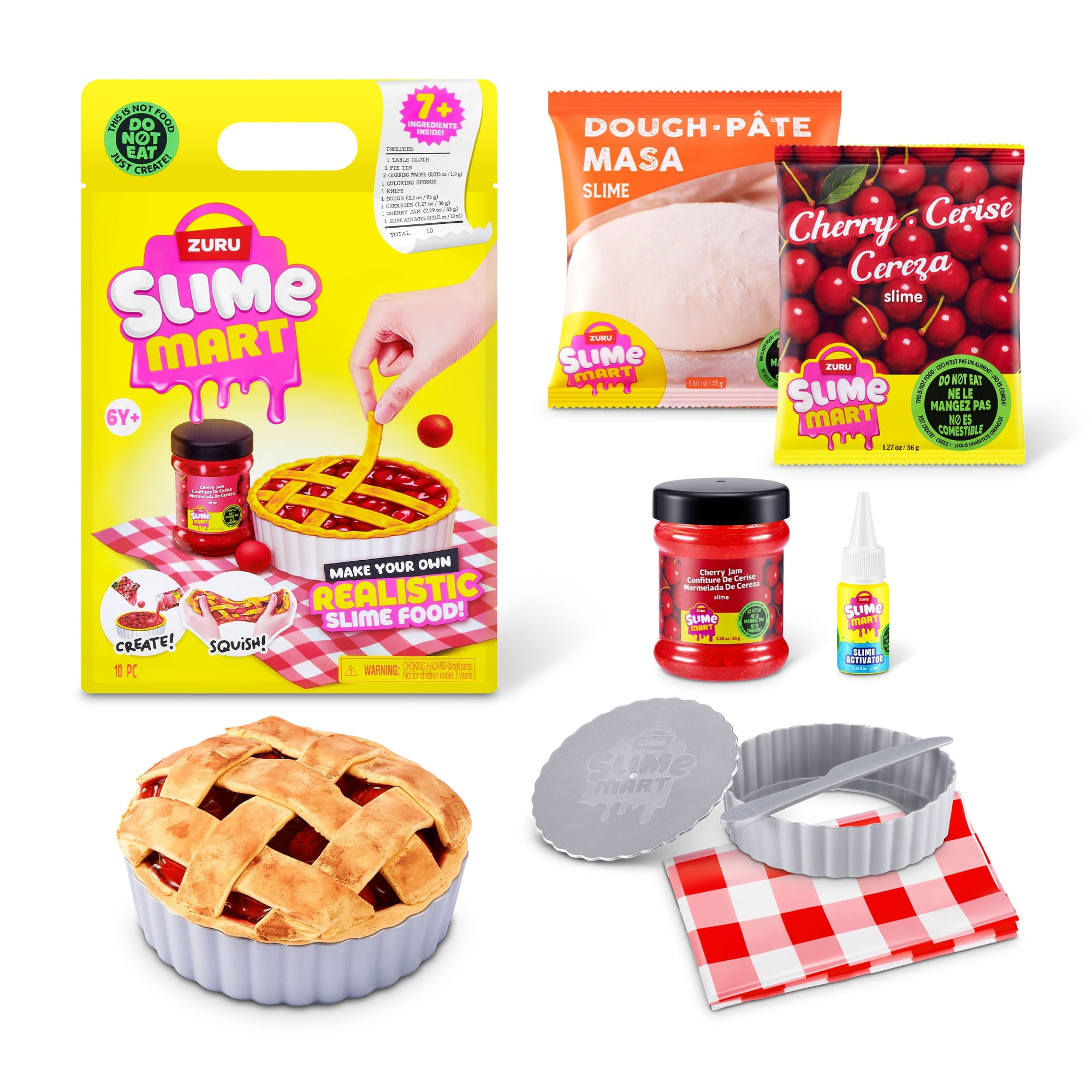 Set de Juego SLIME Tarta de Cereza