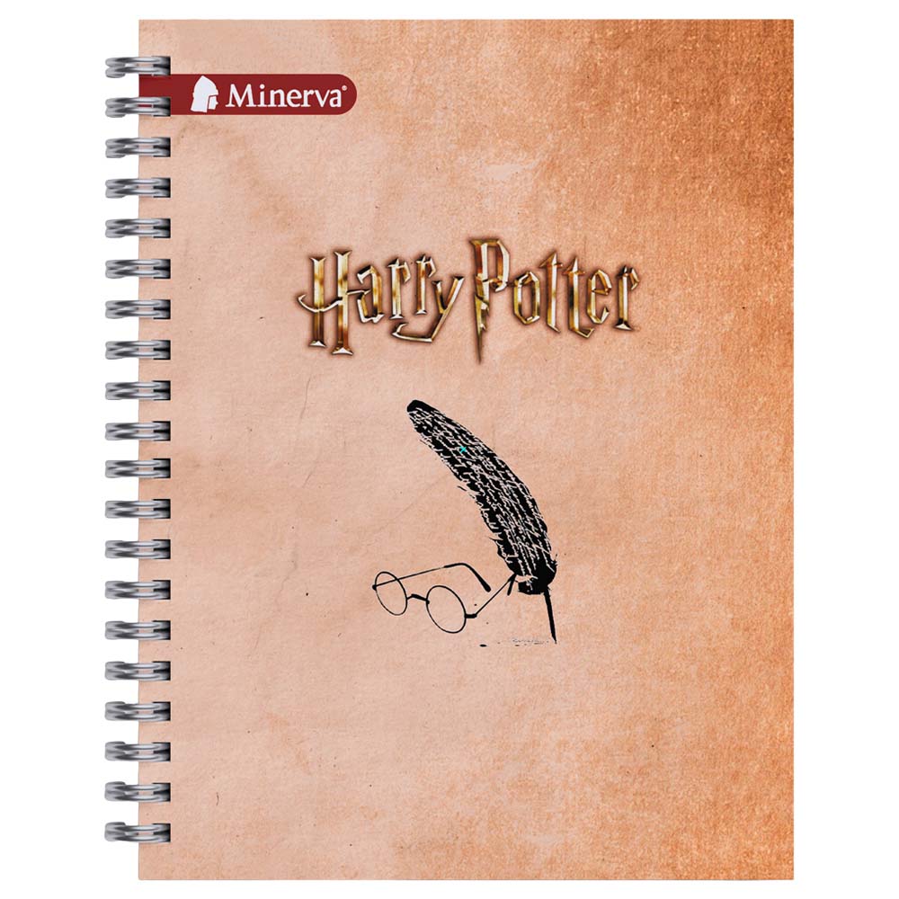Cuaderno Anillado MINERVA Universitario Tapa Dura Harry Potter