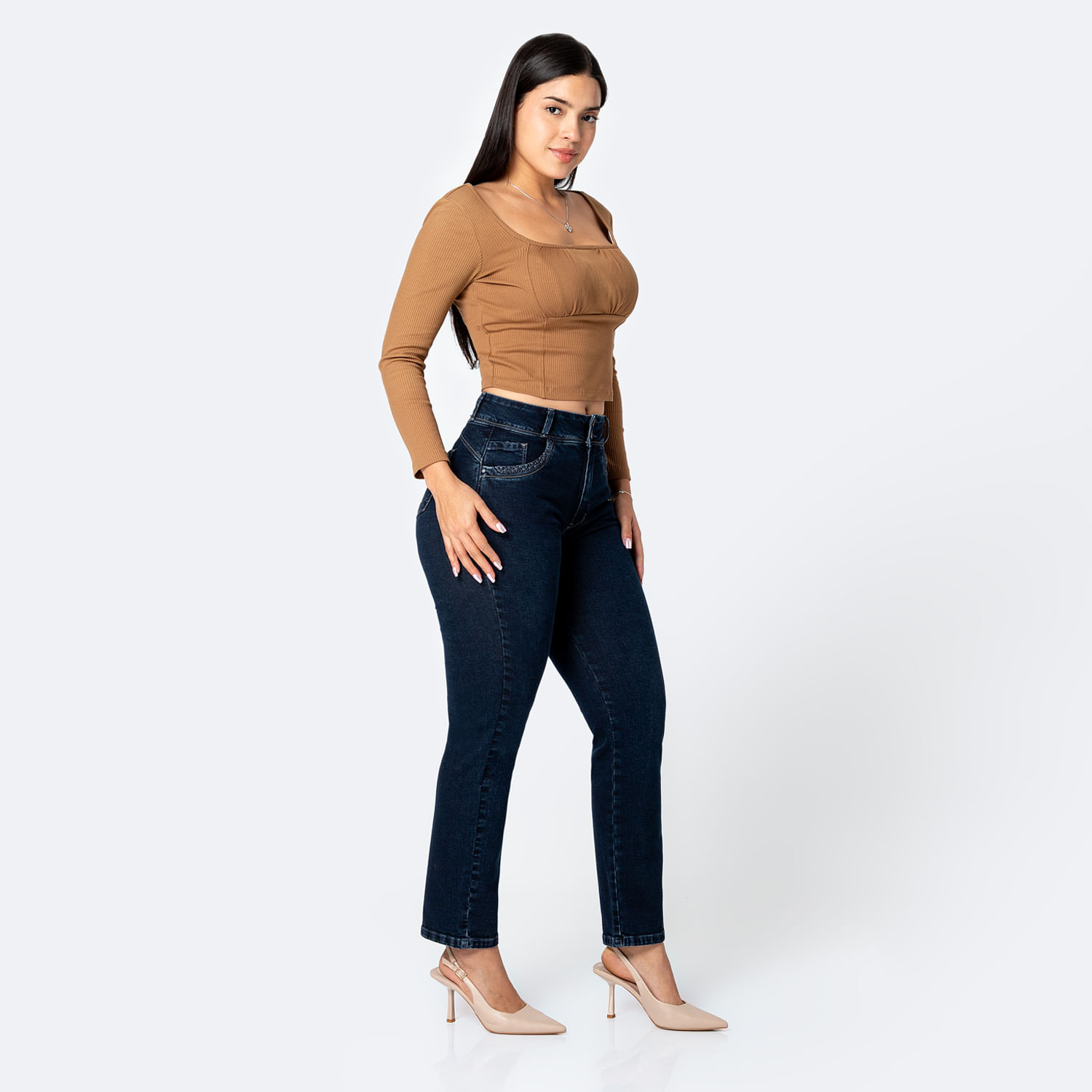 Jean Mujer Danilee Pionier Flare Azul Marino 32