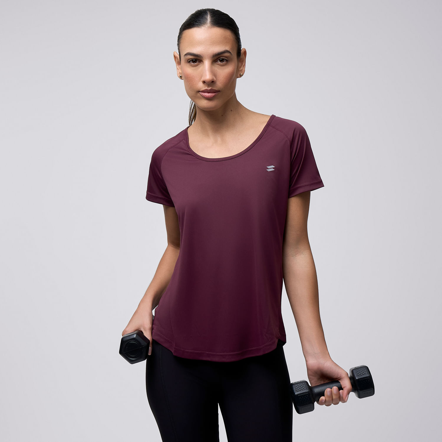 Polo Deportivo Mujer Melissa Podium Guinda Xl