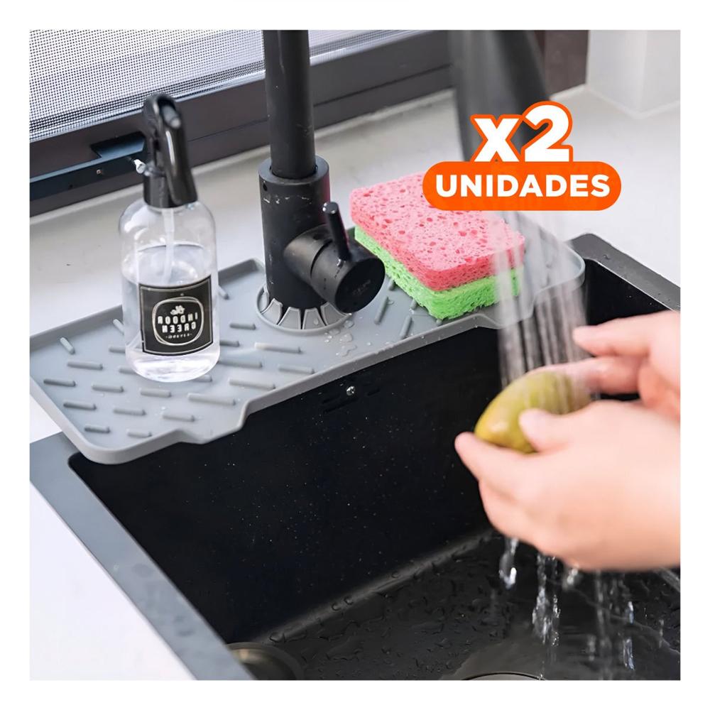 Pack2 Base Antideslizante para Apoyar Utensilios Recien Lavados Y Papel Regalo
