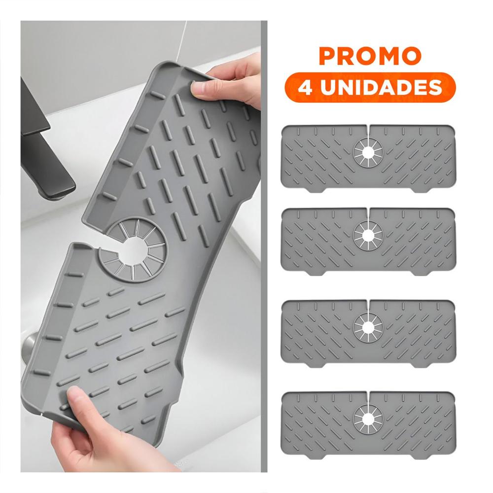 Pack4 Base de Silicona para Mantener Orden en la Zona de Lavado