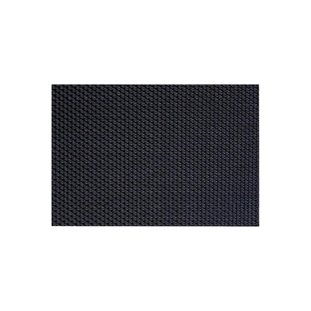 Set Individuales de Mesa Rectangular Negro 6 Piezas Antiimpacto y Duradera YRegalo Sticker