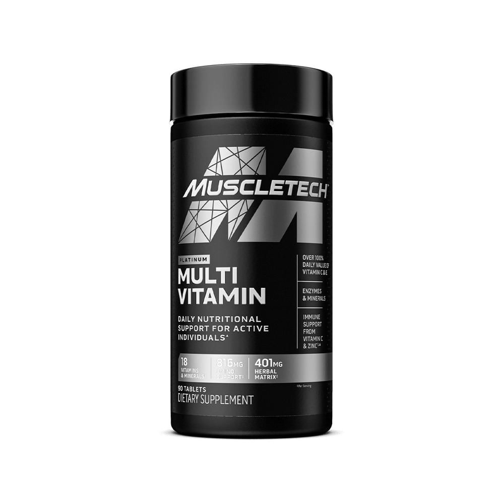 Platimun Multivitamin 90 cápsulas Muscletech