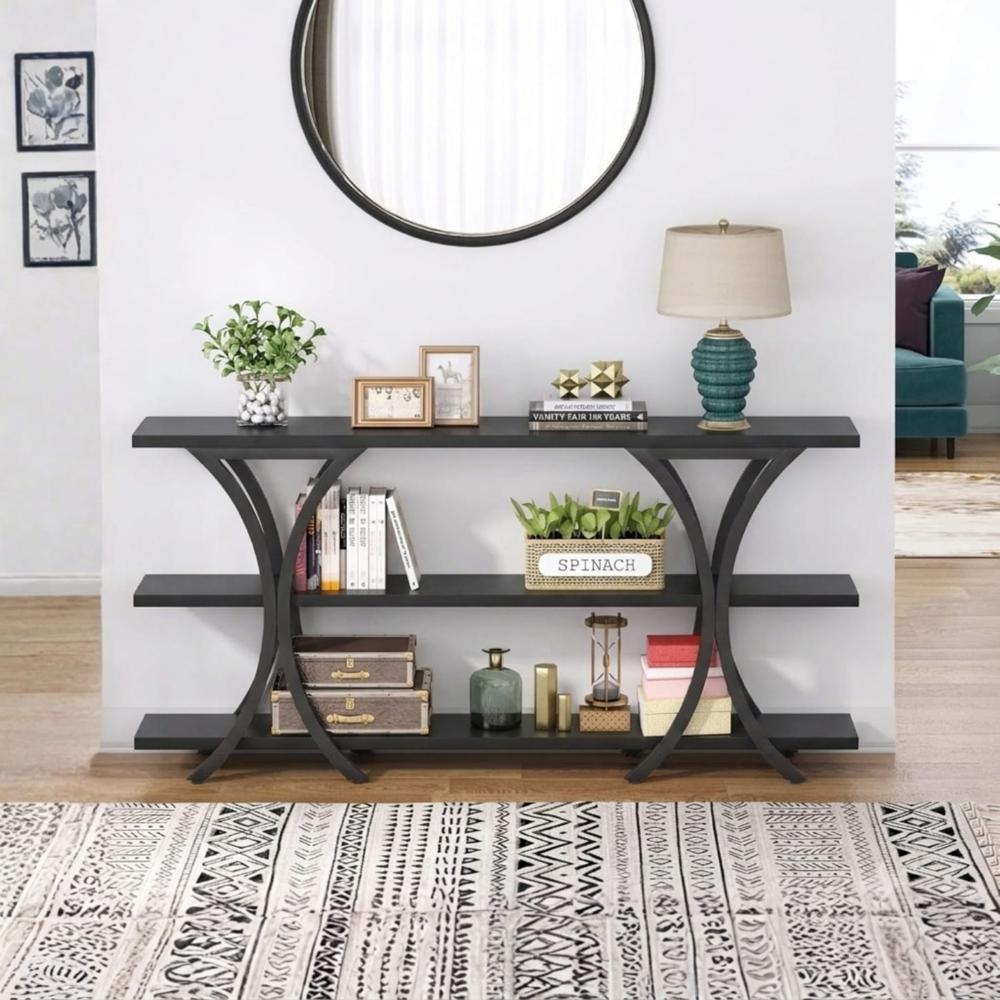 Consola Recibidor Lancaster Negro Coricha Home