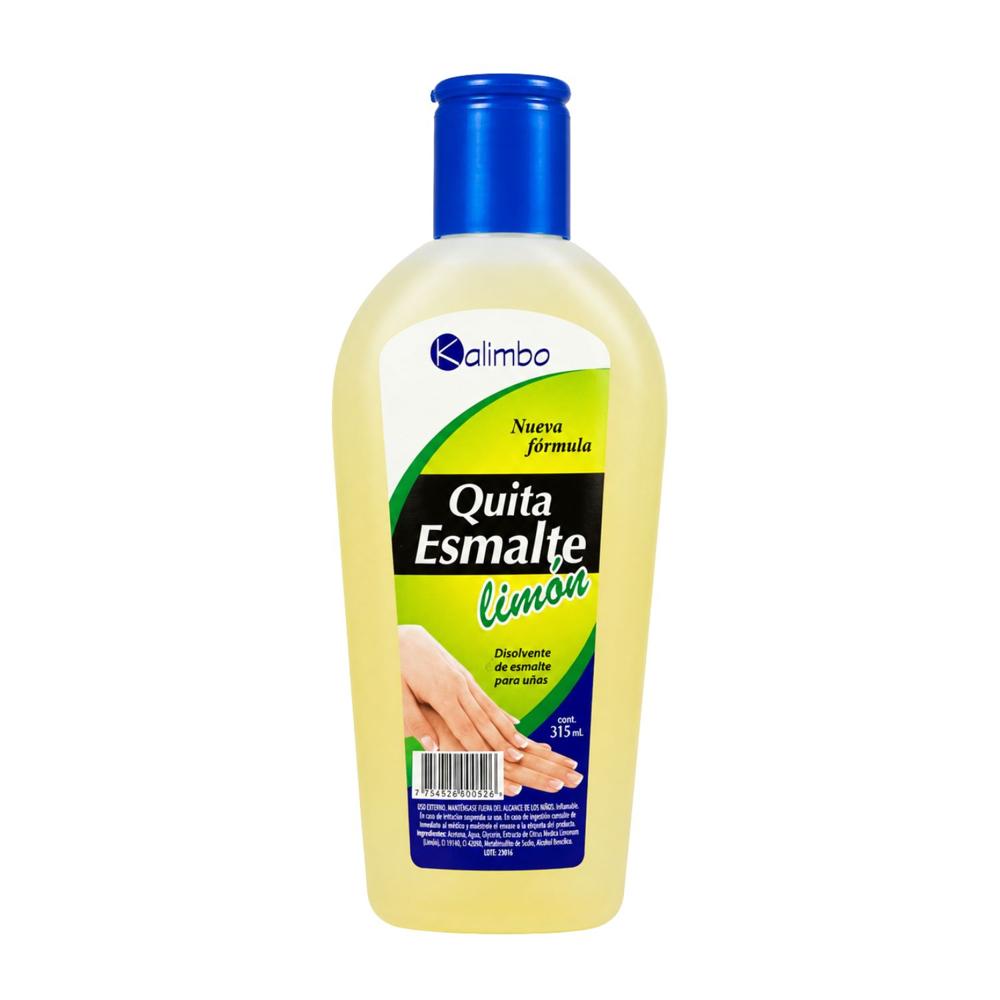 Removedor Quita Esmalte kalimbo Limón 315 ml