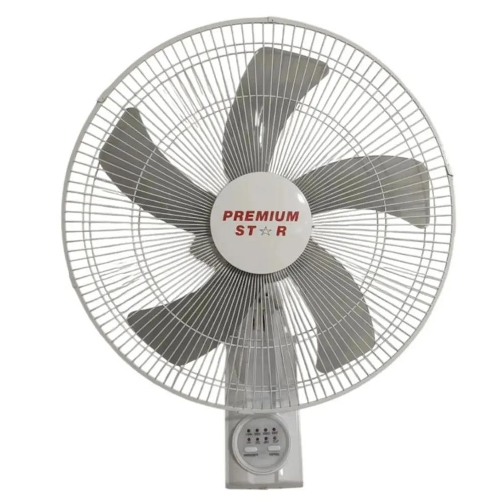 Ventilador de Pared con control Remoto Premium Star 18 Pulg Blanco 200 W