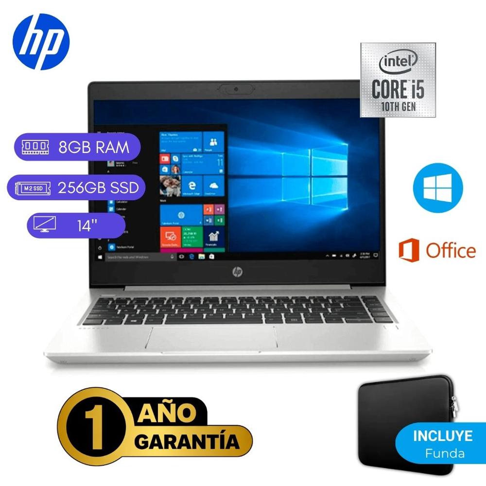 Reacondicionado Laptop  HP ProBook 440 G7 Core i5 10ma 8GB RAM 256GB SSD 14""