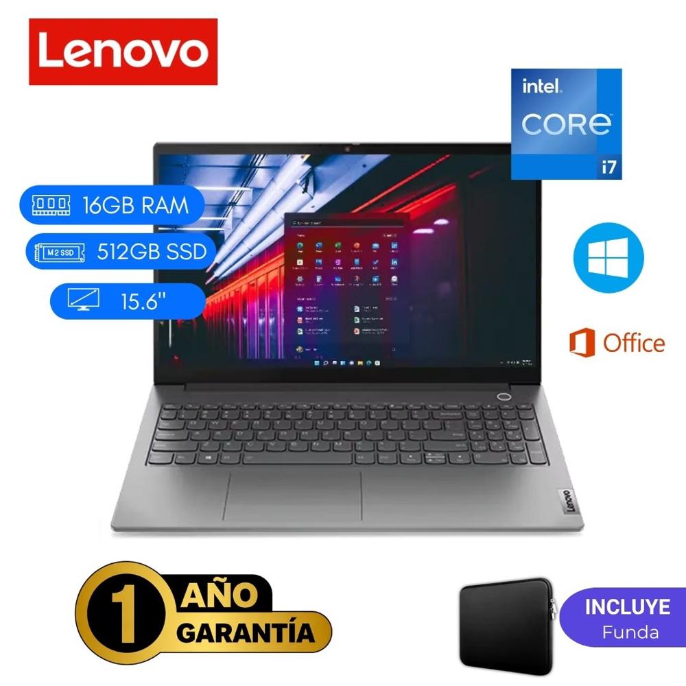 Reacondicionado Laptop Lenovo ThinkBook 15 G2 ITL Core i7 11va 16GB RAM 512GB SSD 15.6""