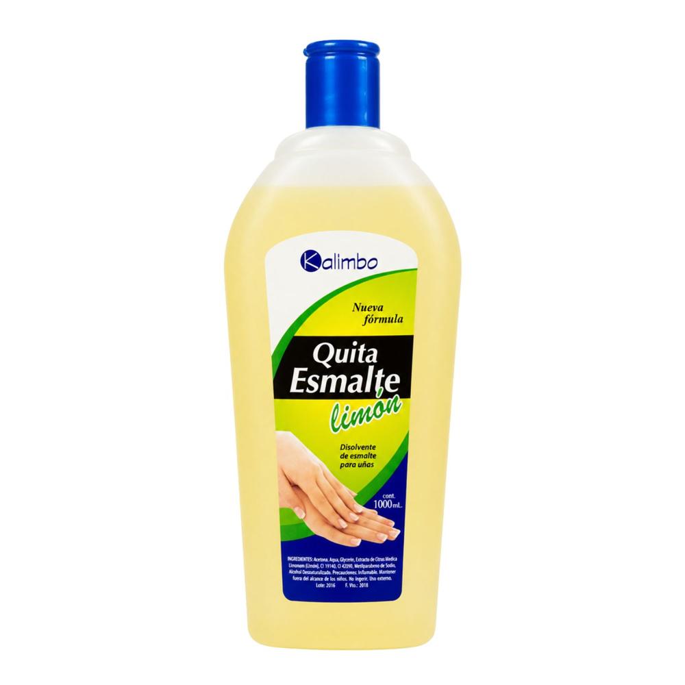 Removedor Quita Esmalte kalimbo Limón 1000 ml