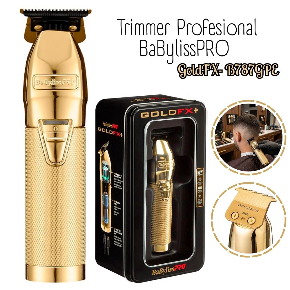 Trimmer Profesional BaBylissPRO GoldFX- FX787NG