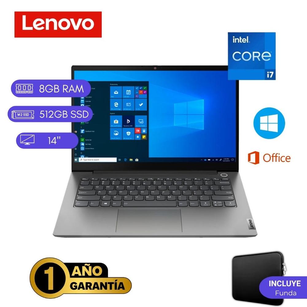 Reacondicionado Laptop  Lenovo ThinkBook 14 G2 ITL Core i7 11va 8GB RAM 512GB SSD 14""