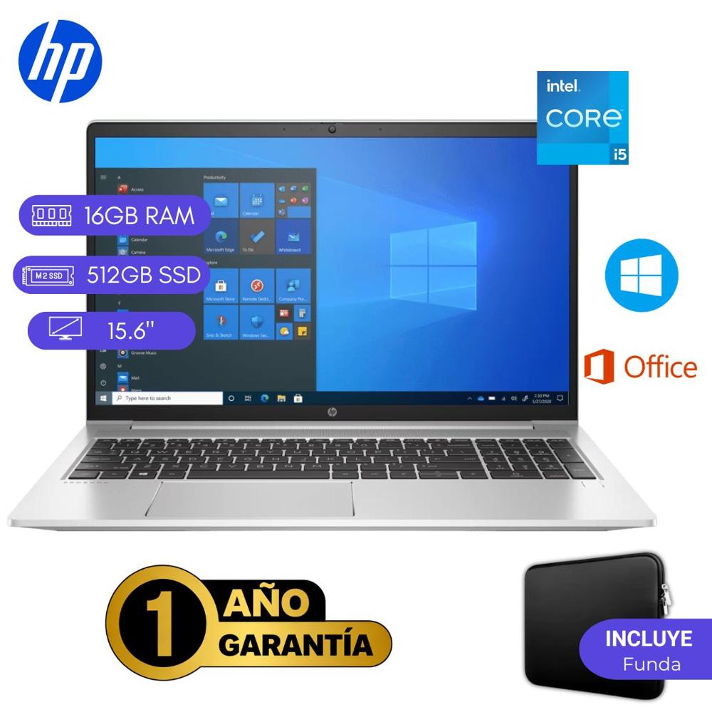 Reacondicionado Laptop  HP ProBook 450 G8 Core i5 11va 16GB RAM 512GB SSD 15.6""