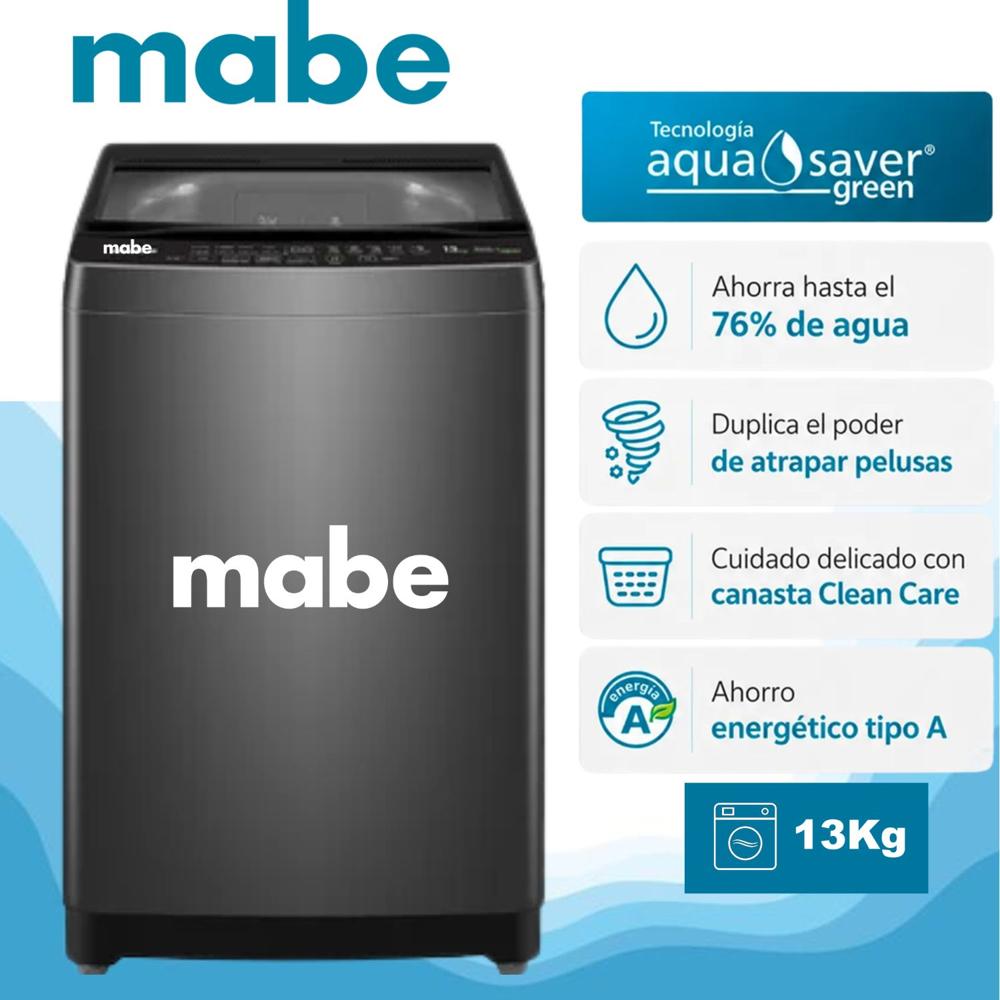 Lavadora Automática Mabe 13 Kg  Diamond  Gray - LMAP3120WDGBB0