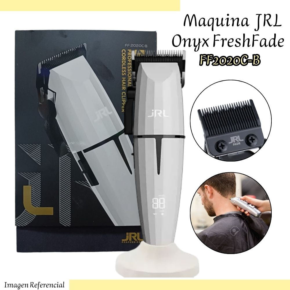 Maquina JRL Onyx FreshFade Blanco FF2020C-W.