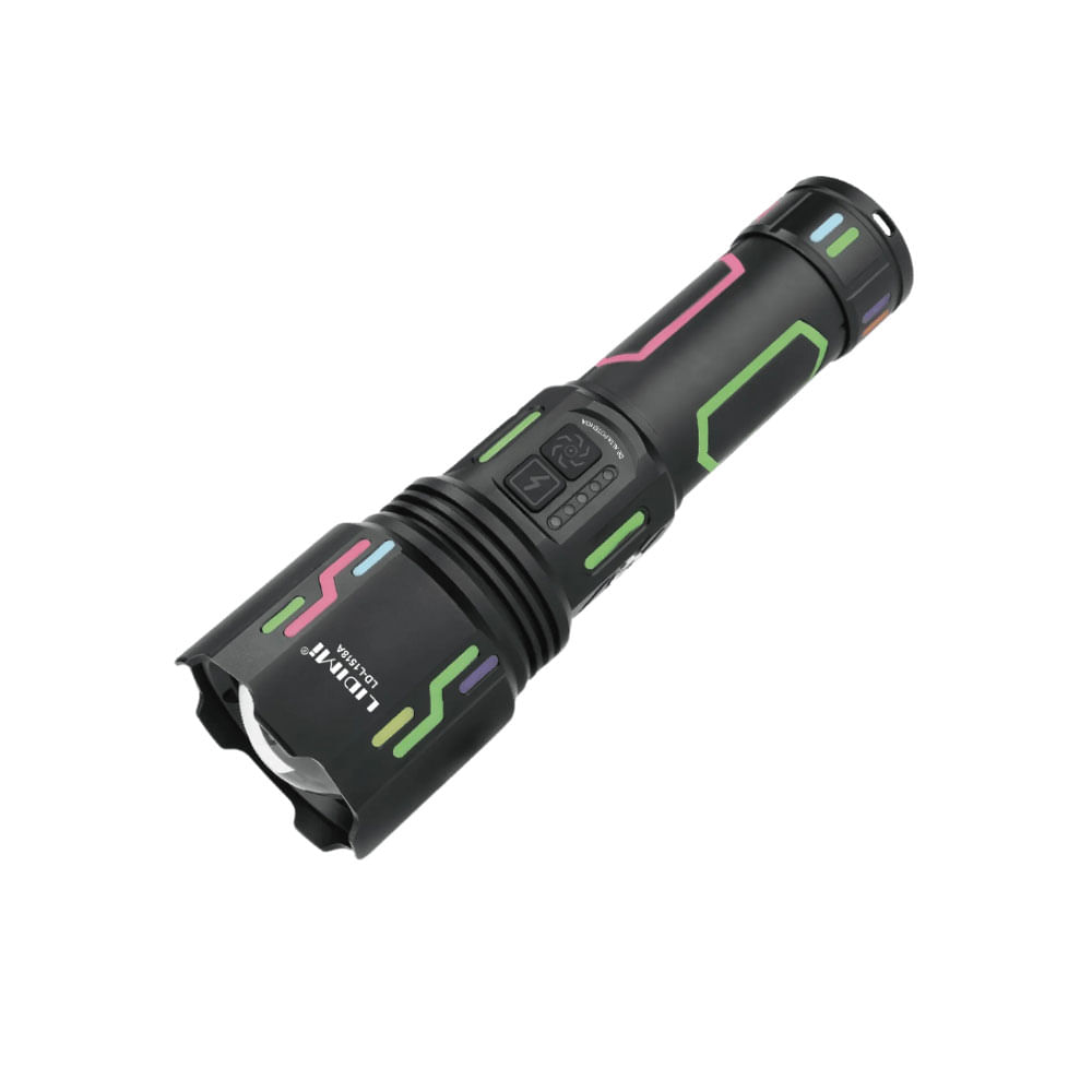 Linterna Recargable LIDIMI LD-L1518A 2000 Metros 6H