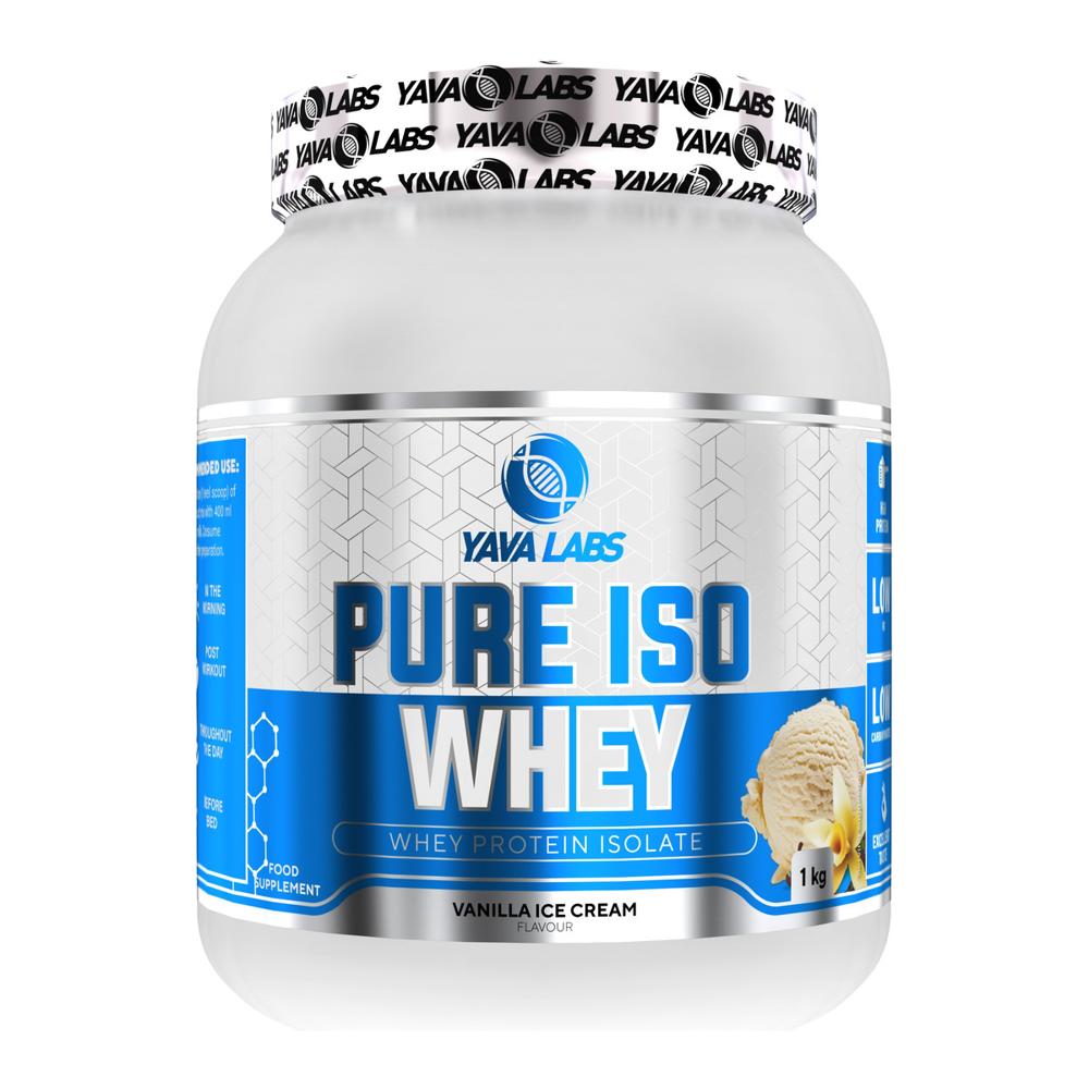 Pure ISO Whey 1 kg Yava Labs Pure ISO Whey 1 kg Vainilla Yava Labs