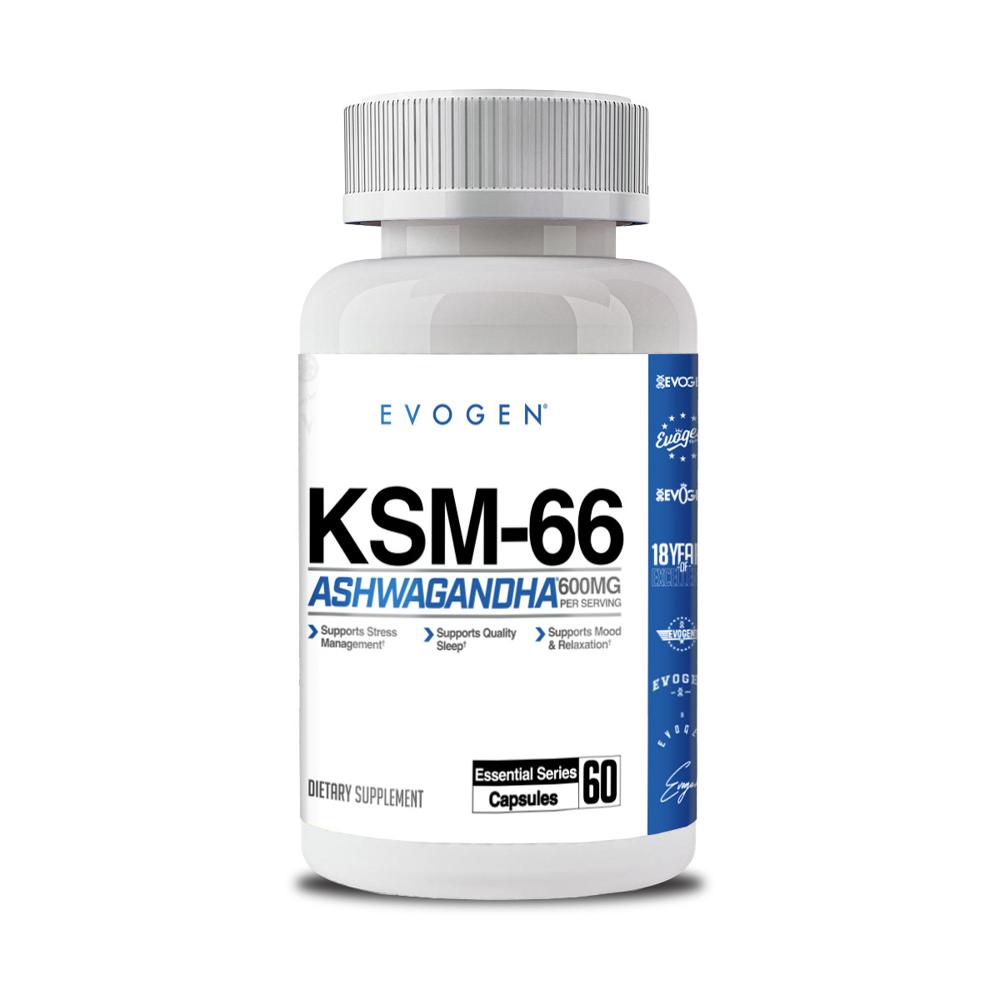 KSM-66 Ashwagandha 60 cápsulas Evogen