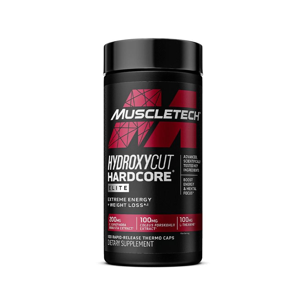 Hydroxycut Hardcore Elite 100 cápsulas Muscletech