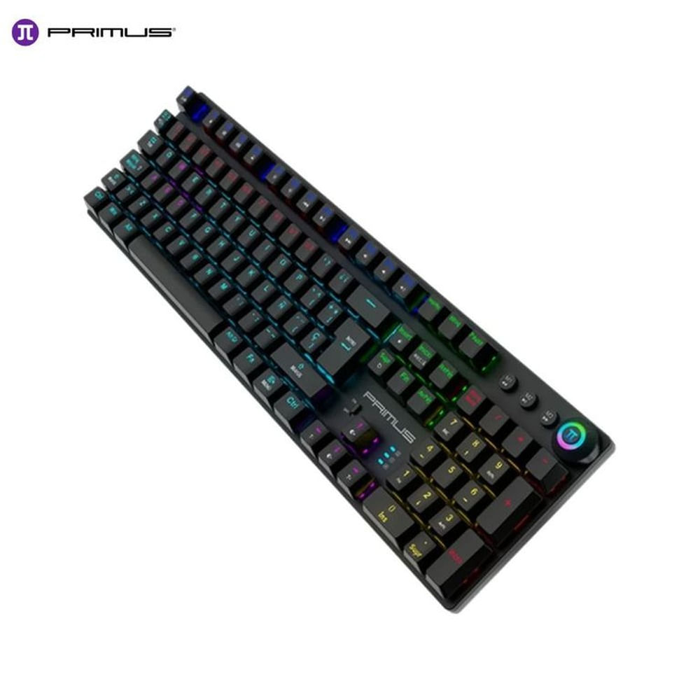 Teclado Gamer Mecánico Inalambrico Primus Gaming BALLISTA92T Negro