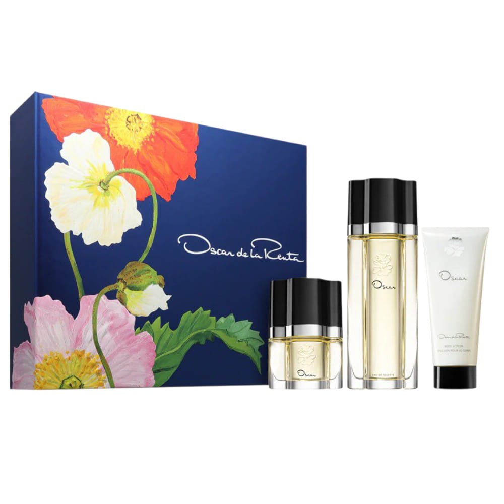 SET DE 2 PERFUMES Y CREMA OSCAR DE LA RENTA 100ML