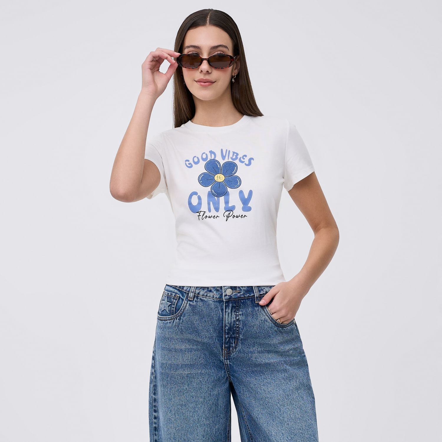 Polo Mujer Aerie 5 Amc Blanco S