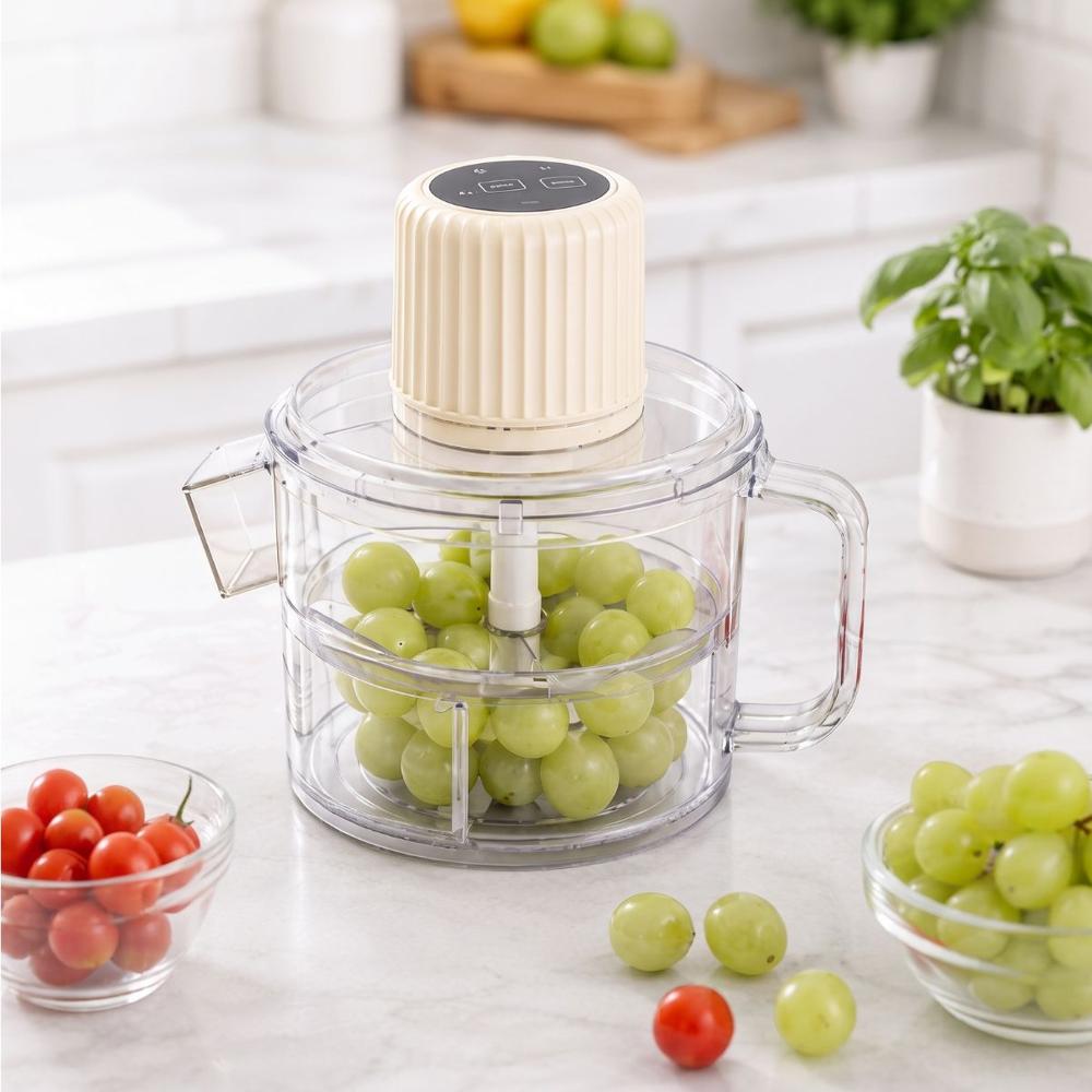 Pelador de fruta I Chef recargable crema