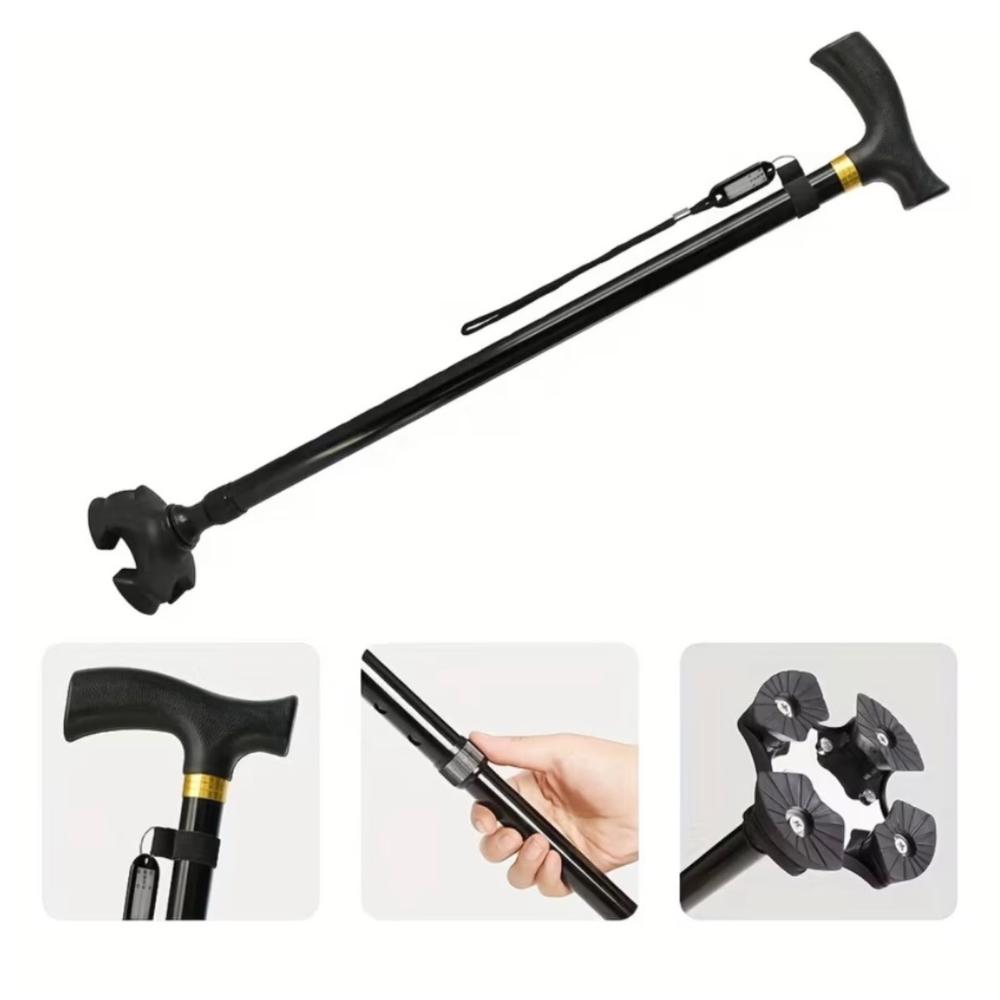 BASTON PIVOTENTE ARTICULADO VARIOS NIVELES NO PLEGABLE