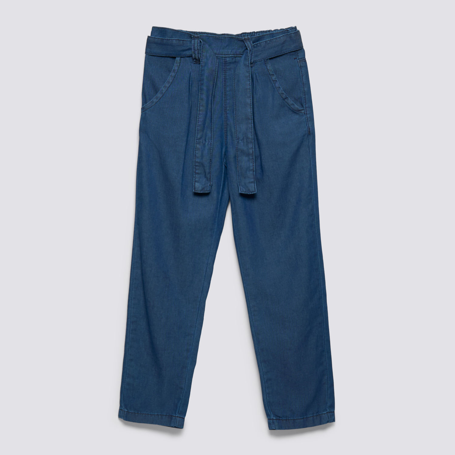 Pantalón Niña Chambray Circus Azul Talla 12