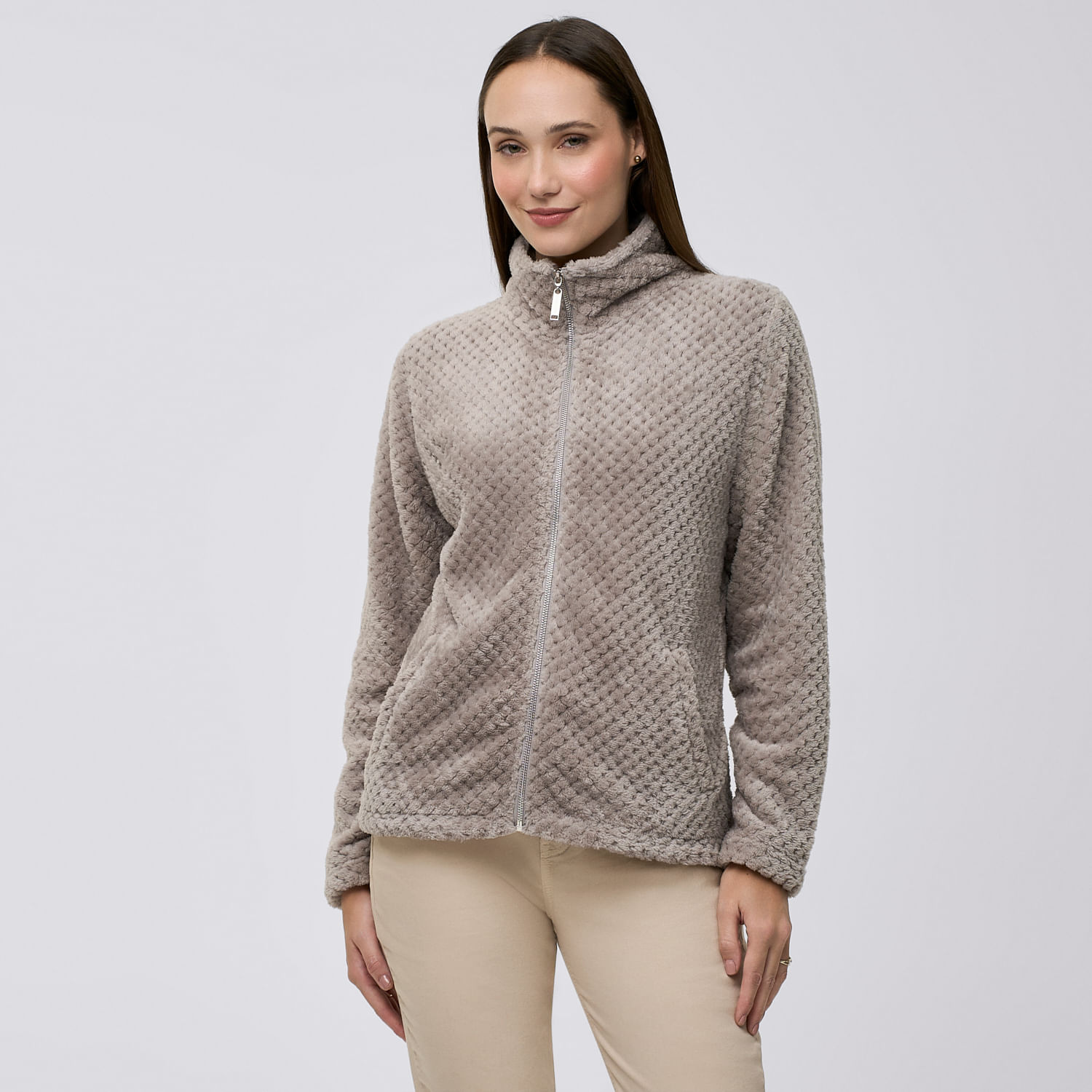 Polera Mujer Winter I Madison Taupe Xl