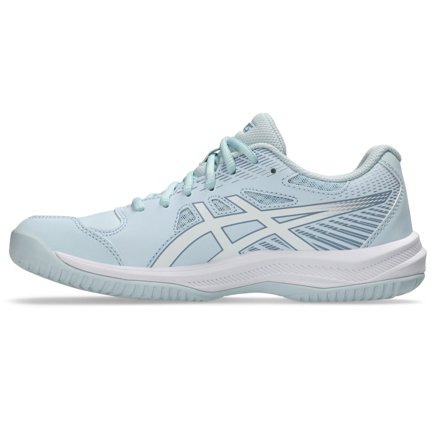 Zapatillas Tenis Asics Mujer Court Slide 4 Celeste 6.5 US