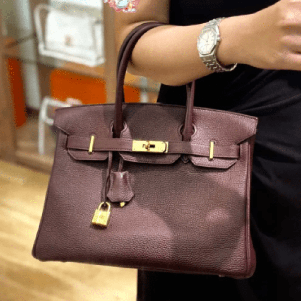 Cartera Premium Noir Luxe Marrón