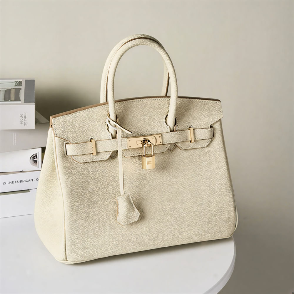 Cartera Premium Noir Luxe Crema