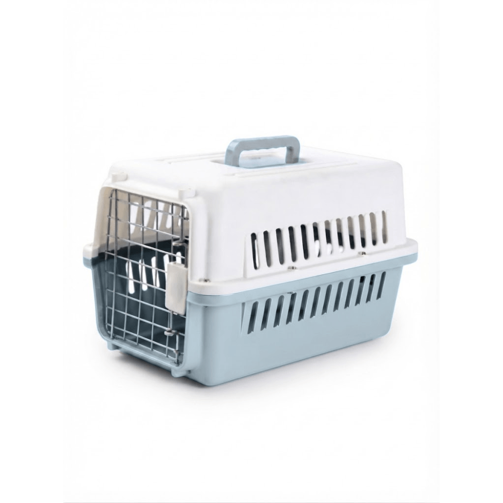 KENNEL L50 TRANSPORTADOR PARA MASCOTAS - CELESTE