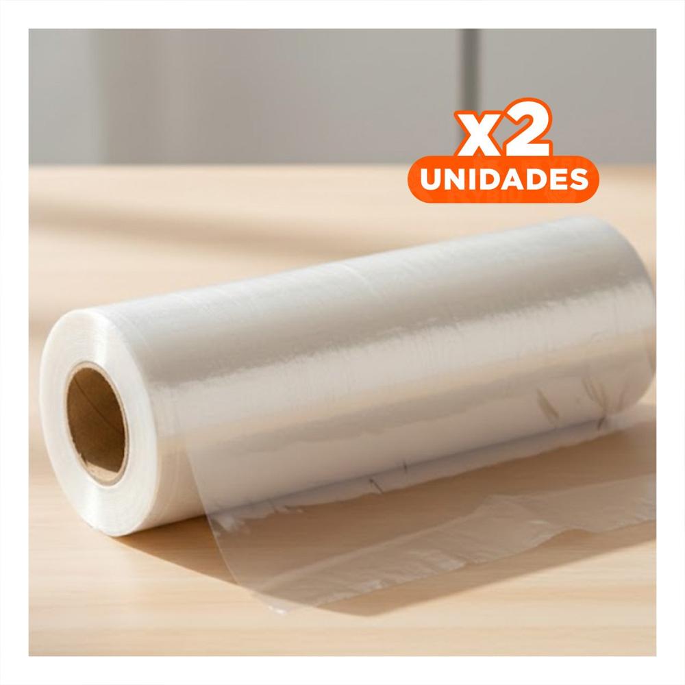 Pack2 Dispensador Film Transparente para Alimentos 20m x 30cm Cocina