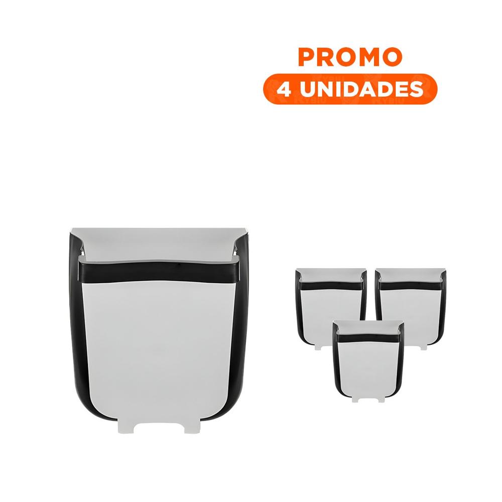 Pack4 Cubo Plegable para Cocina Facil de Mantener y Transporte Comodo en Hogar Y Regalo Sticker