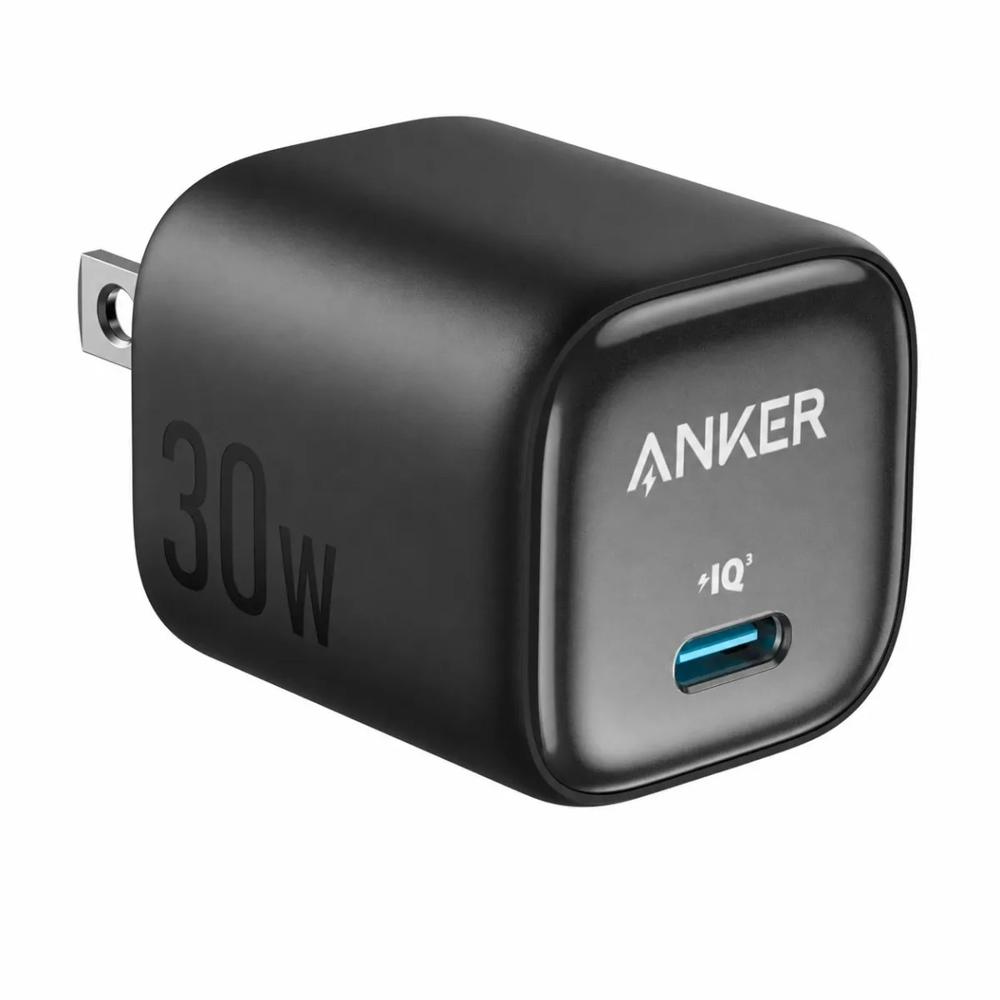 Cargador Anker 30W USB-C Carga Rapida Negro A2698J11